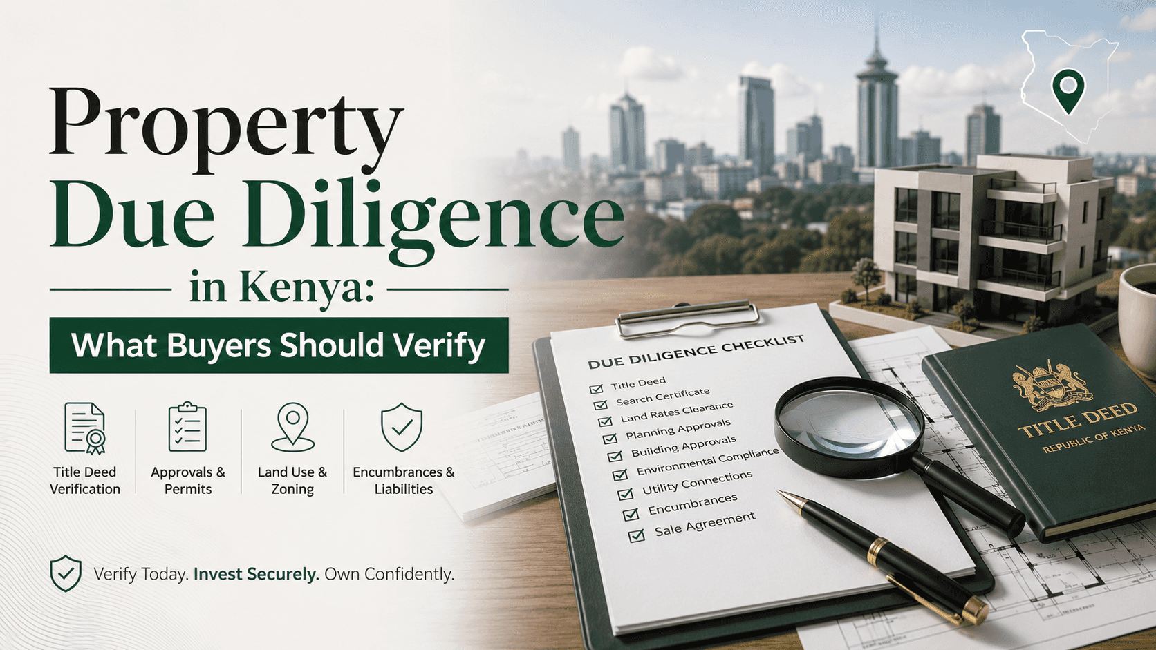 Property Due Diligence in Kenya: What Buyers Should Verify