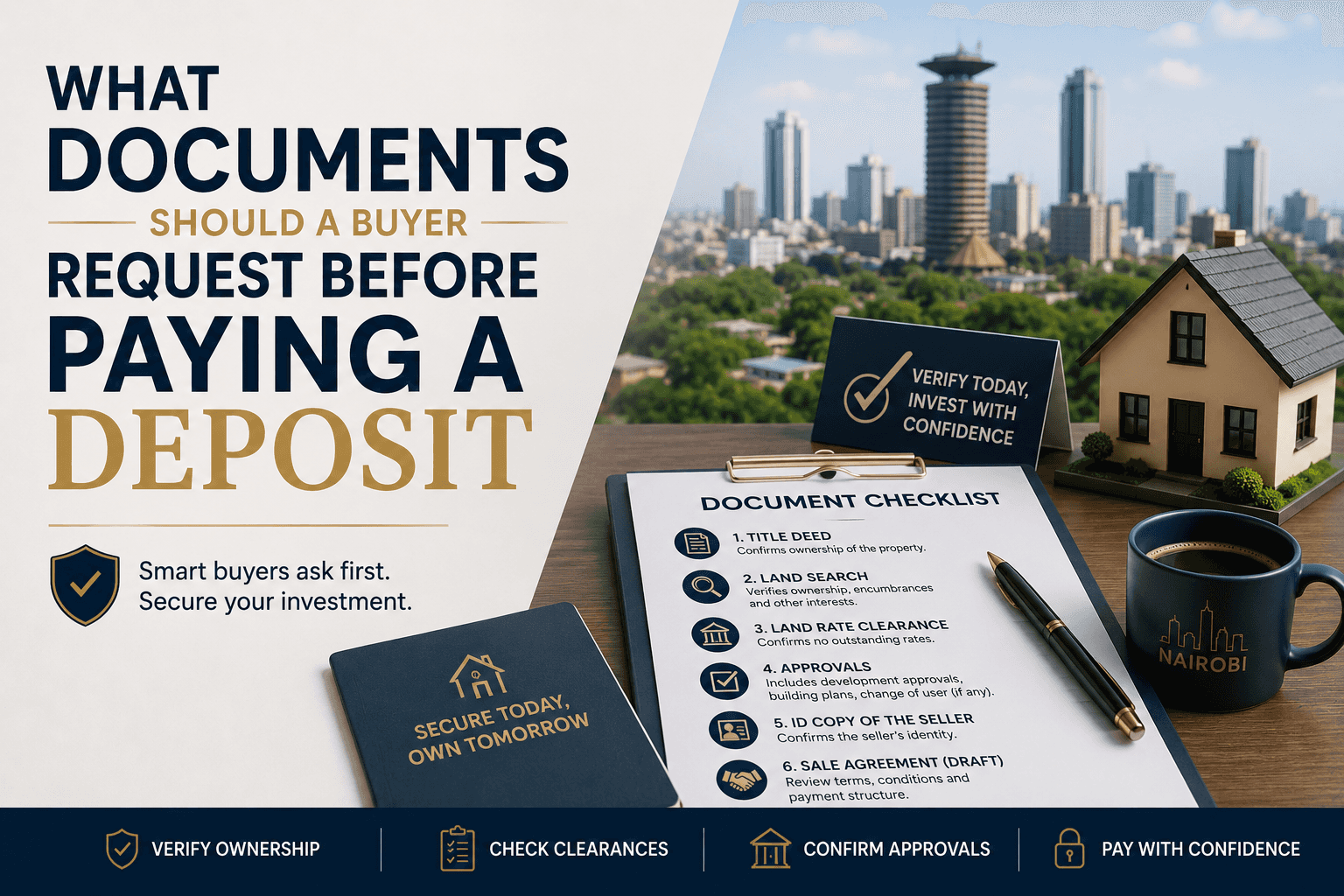 What Documents Should a Buyer Request Before Paying a Deposit